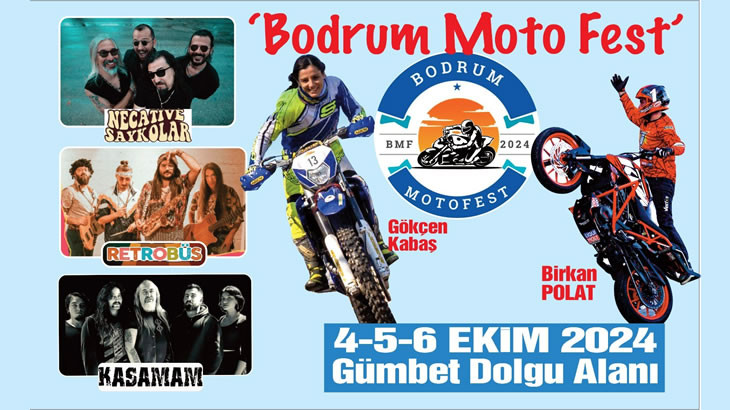 Motosiklet tutkunları Bodrum’da buluşuyor